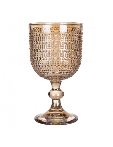 Set x6 Copas Vintage Ámbar – Vidrio...