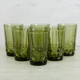 Set x6 Vasos Infinit Verde