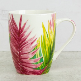 Mug C/Caja Flor 350Ml Surtido