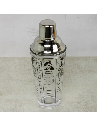 Coctelera con medidas para Tragos...