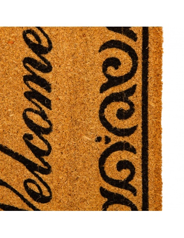 FELPUDO WELCOME DECO 40X60 CM COCO/GOMA