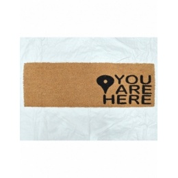 FELPUDO YOU AR HERE 25X75...