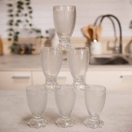 Setx6 Copas de Vidrio  225ml