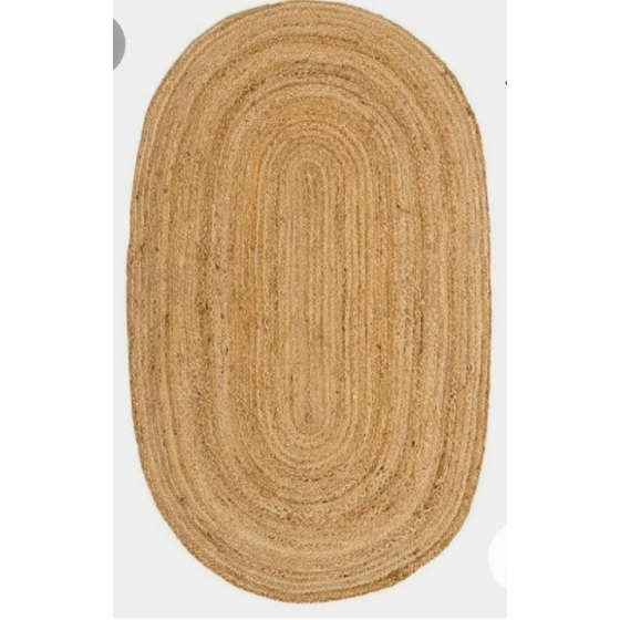 ALFOMBRA OVAL YUTE 200 X250 CM